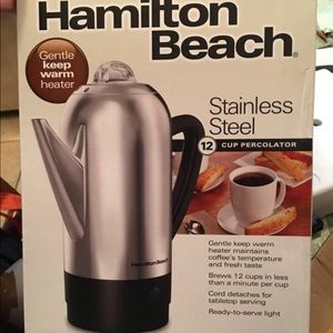 Hamilton beach percolator